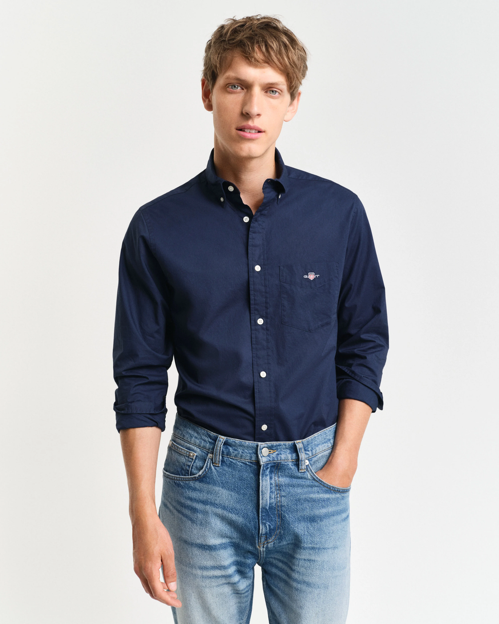 Gant navy oxford shirt