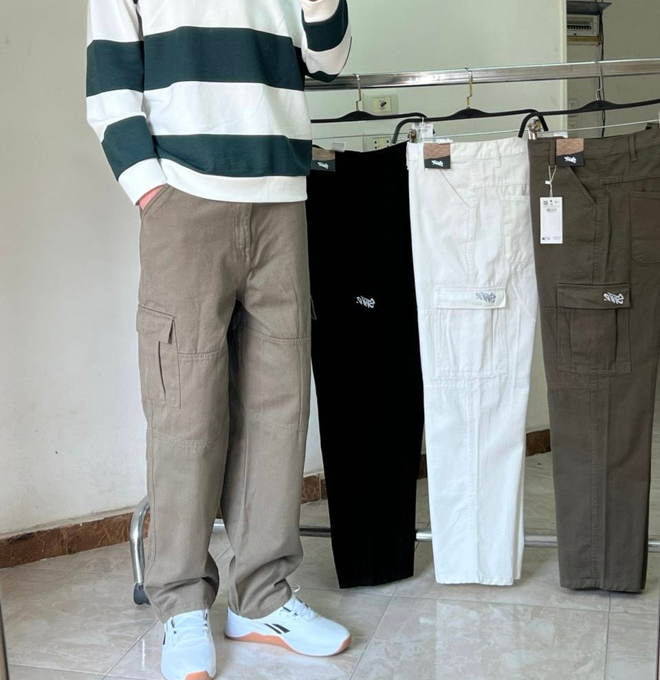 Pull&bear baggy pants olive