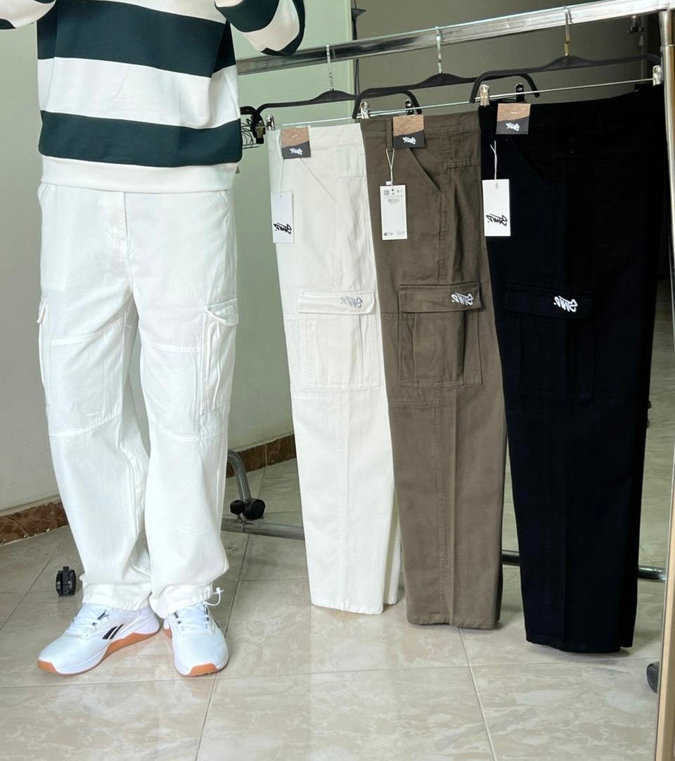 Pull&bear baggy pants off white
