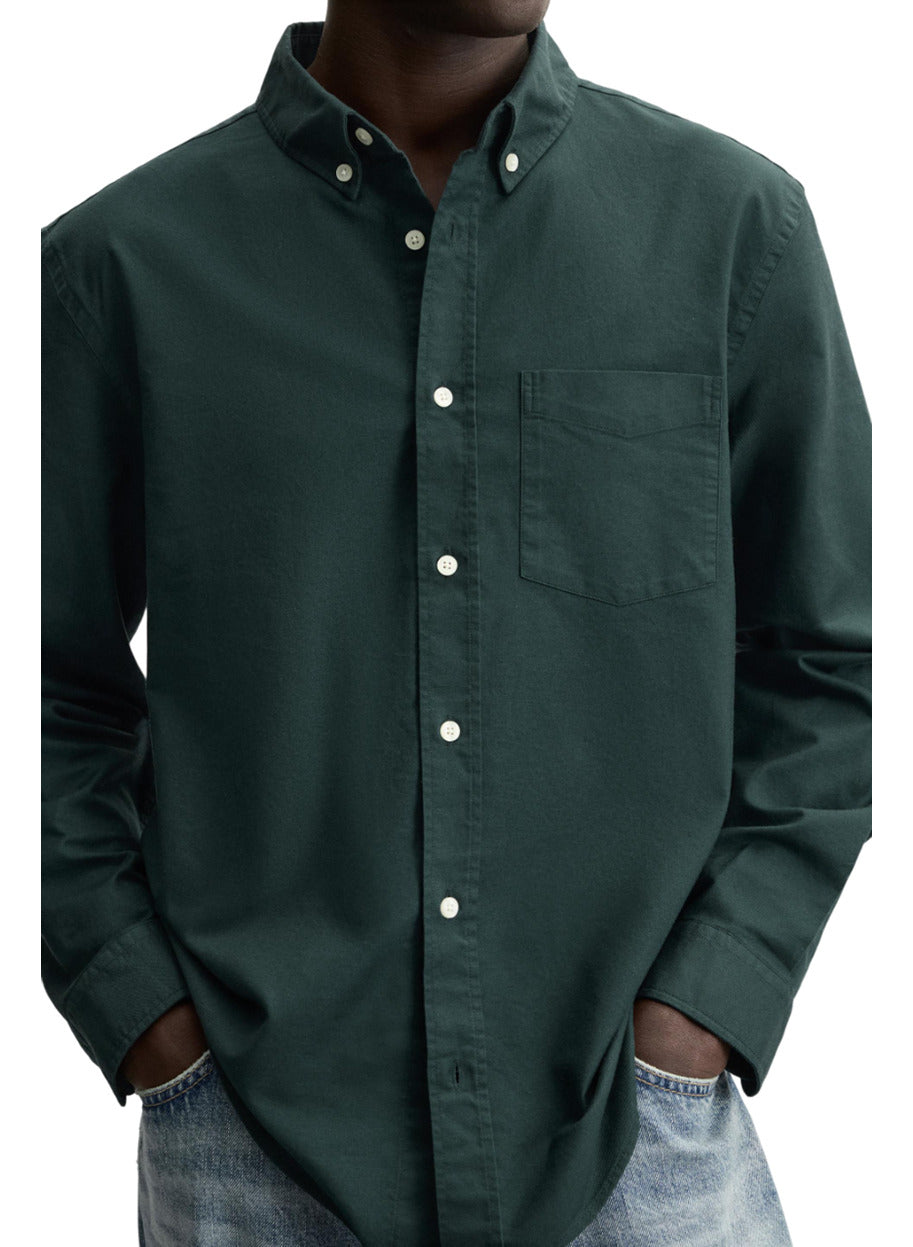 Zara oxford shirt olive color