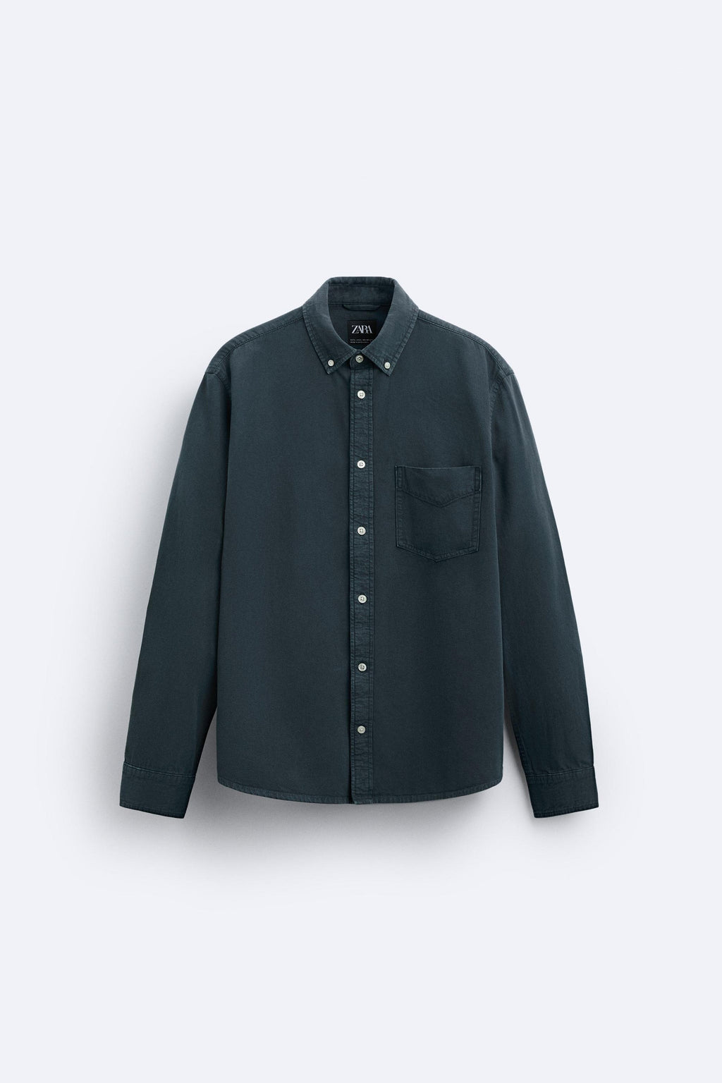 Zara oxford shirt olive color