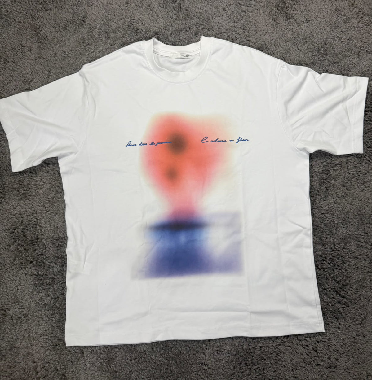 White Graphic Art Tee