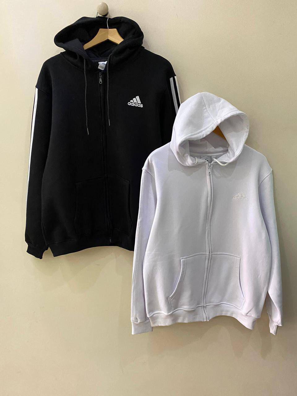 ADIDAS HOODIE MIRROR WHITE