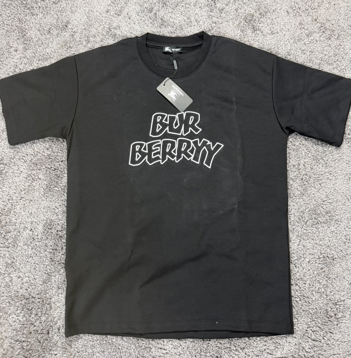 Burberryy Black Bootleg Tee